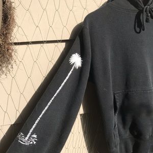 Chill Seeker Graphic Black Hoodie